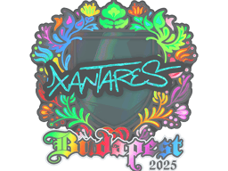 Sticker | XANTARES (Holo) | Budapest 2025