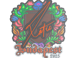 Sticker | XotiC (Embroidered) | Budapest 2025