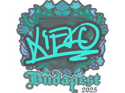 Sticker | xiELO | Budapest 2025