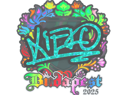Sticker | xiELO (Holo) | Budapest 2025