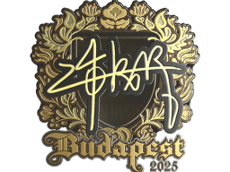Sticker | z4KR (Gold) | Budapest 2025