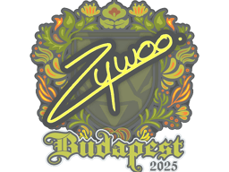 Sticker | ZywOo | Budapest 2025