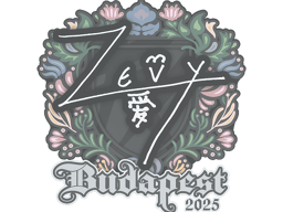 Sticker | zevy | Budapest 2025