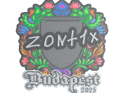 Sticker | zont1x (Embroidered) | Budapest 2025