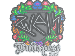 Sticker | zweih (Embroidered) | Budapest 2025