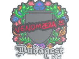Sticker | venomzera (Embroidered) | Budapest 2025