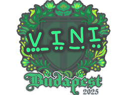 Sticker | VINI | Budapest 2025