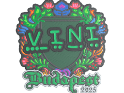 Sticker | VINI (Embroidered) | Budapest 2025