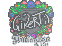 Sticker | qikert (Embroidered) | Budapest 2025