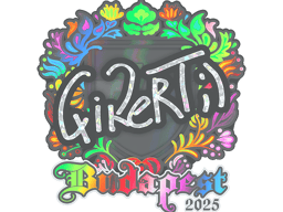 Sticker | qikert (Holo) | Budapest 2025