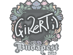 Sticker | qikert | Budapest 2025
