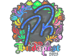 Sticker | PR (Holo) | Budapest 2025