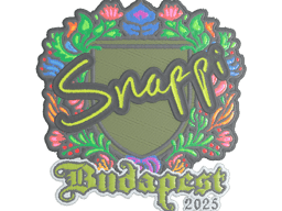 Sticker | Snappi (Embroidered) | Budapest 2025