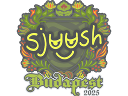Sticker | sjuush | Budapest 2025