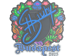 Sticker | siuhy (Embroidered) | Budapest 2025