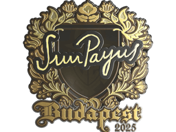 Sticker | SunPayus (Gold) | Budapest 2025