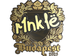 Sticker | r1nkle (Gold) | Budapest 2025