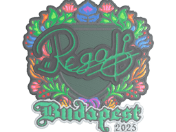 Sticker | regali (Embroidered) | Budapest 2025