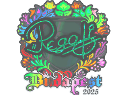 Sticker | regali (Holo) | Budapest 2025