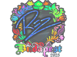 Sticker | REZ (Holo) | Budapest 2025