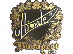 Sticker | ultimate (Gold) | Budapest 2025