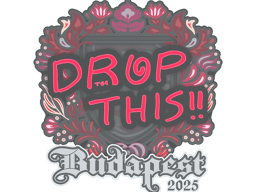 Sticker | drop | Budapest 2025