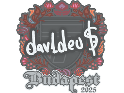 Sticker | dav1deuS | Budapest 2025