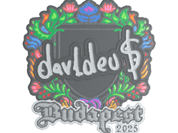 Sticker | dav1deuS (Embroidered) | Budapest 2025