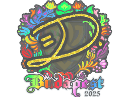 Sticker | dumau (Holo) | Budapest 2025