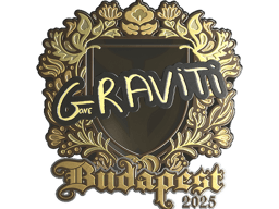 Sticker | Graviti (Gold) | Budapest 2025