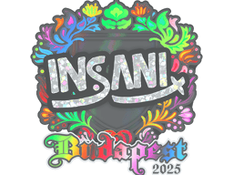 Sticker | insani (Holo) | Budapest 2025