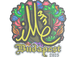 Sticker | iM (Embroidered) | Budapest 2025