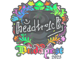 Sticker | headtr1ck (Holo) | Budapest 2025