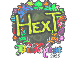 Sticker | HexT (Holo) | Budapest 2025
