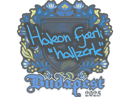Sticker | hallzerk | Budapest 2025