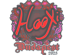 Sticker | HooXi | Budapest 2025