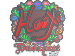 Sticker | HooXi (Embroidered) | Budapest 2025