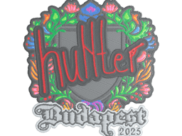 Sticker | huNter- (Embroidered) | Budapest 2025