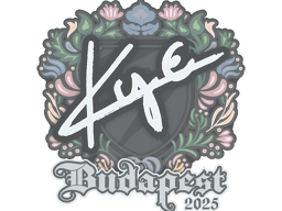 Sticker | kye | Budapest 2025