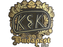 Sticker | kyousuke (Gold) | Budapest 2025