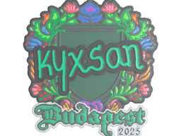 Sticker | kyxsan (Embroidered) | Budapest 2025
