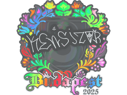 Sticker | kensizor (Holo) | Budapest 2025
