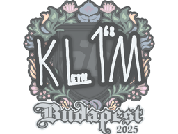 Sticker | kl1m | Budapest 2025
