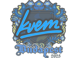 Sticker | Kvem | Budapest 2025