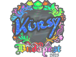 Sticker | Kursy (Holo) | Budapest 2025