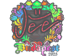 Sticker | Jee (Holo) | Budapest 2025