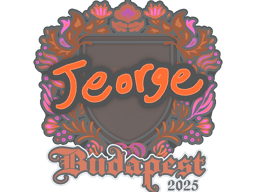 Sticker | jeorge | Budapest 2025