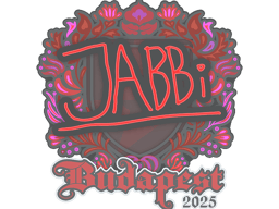 Sticker | jabbi | Budapest 2025