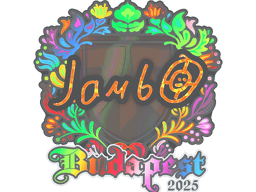 Sticker | jambo (Holo) | Budapest 2025