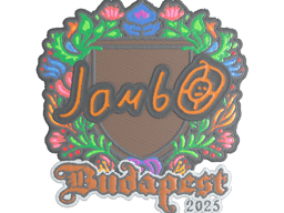 Sticker | jambo (Embroidered) | Budapest 2025